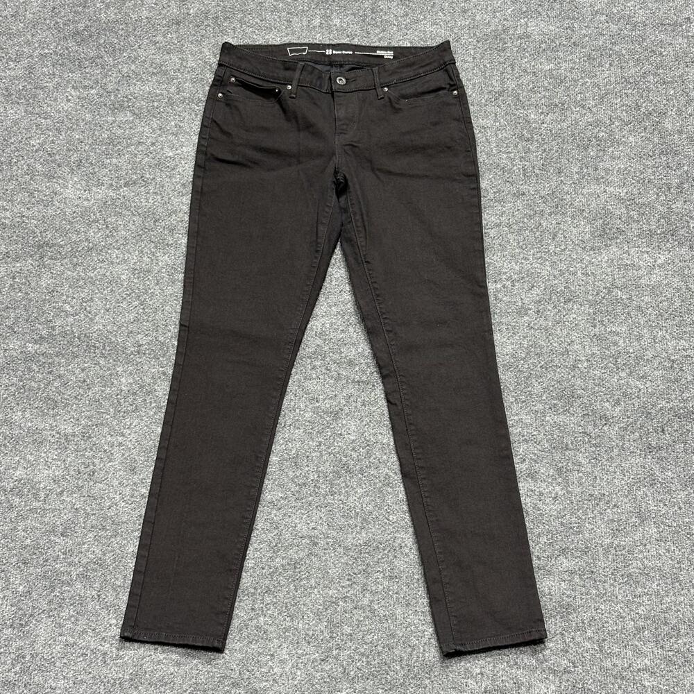 Levis Jeans Womens 28 Black Demi Curve Modern Rise Skinny Stretch Pants Denim